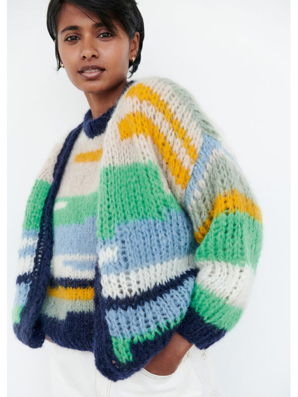 Lana Grossa CARDIGAN Mohair Moda