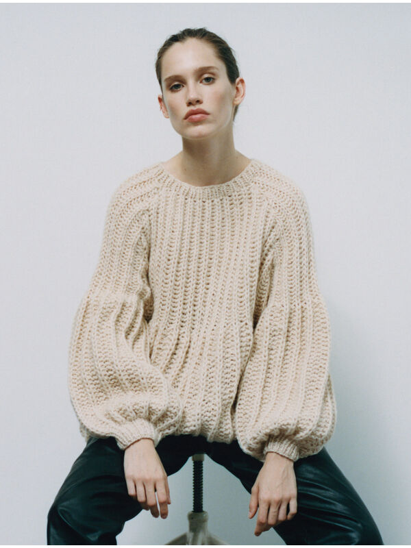 Lana Grossa PULL RAGLAN Lala Berlin Lovely Cotton