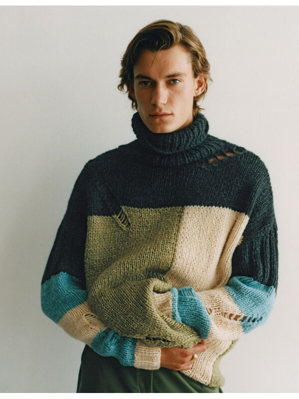 Lana Grossa PULL HOMME Lala Berlin Lovely Cotton