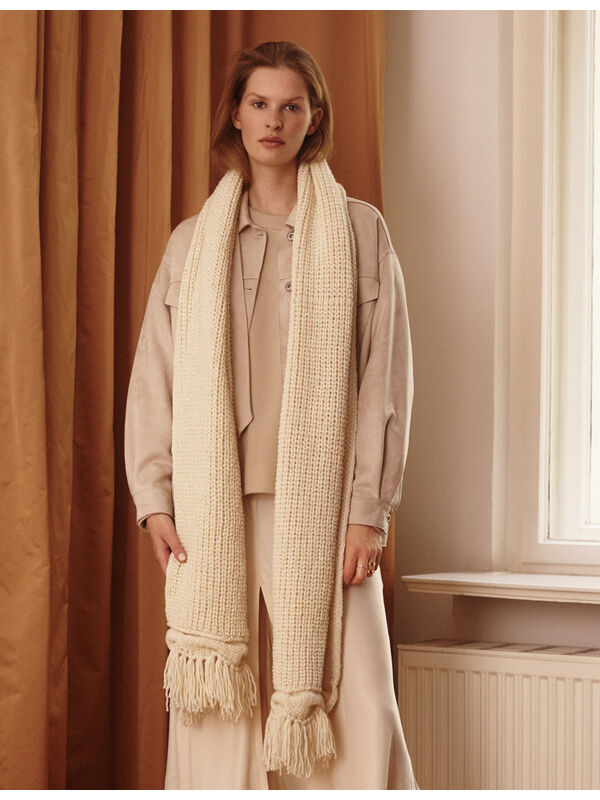 Lana Grossa ÉCHARPE Alta Moda Alpaca