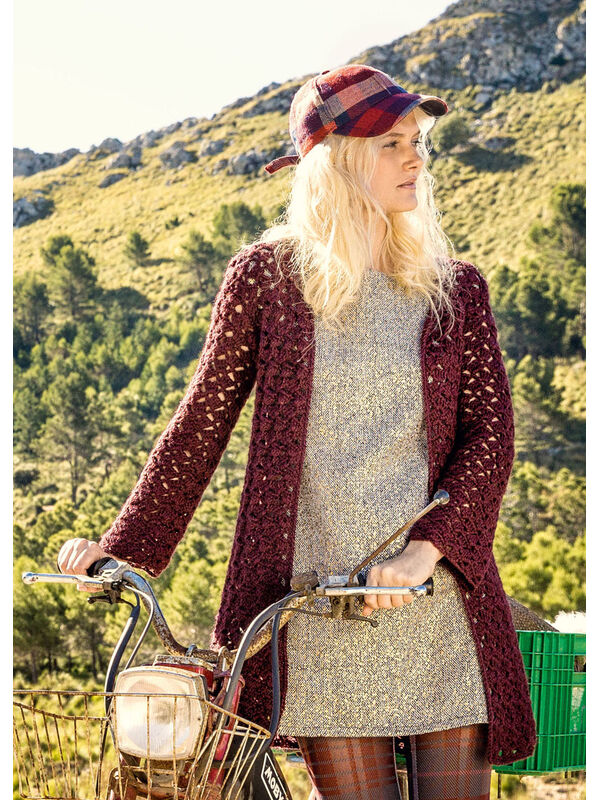 Lana Grossa GILET Alpaca Peru 100