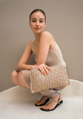 CLUTCH The Tube & Cosmo de Lana Grossa