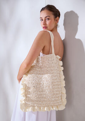 SAC AVEC DES RUCHES The Bast & Glamour de Lana Grossa