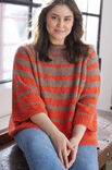 Lana Grossa PULL SIDNEY Size Plus - Ecopuno & Setasuri