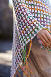 Lana Grossa PONCHO AU CROCHET Gomitolo Selezione 3 & Alta Moda Cotolana