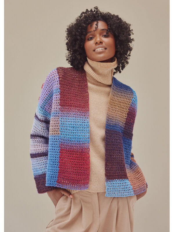 Lana Grossa GILET AU CROCHET Gomitolo Arte
