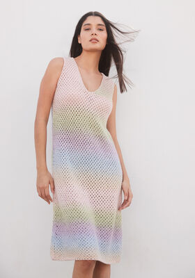 ROBE EN TRICOT Cotonella de Lana Grossa