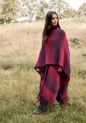 PONCHO EN JERSEY ENDROIT À L