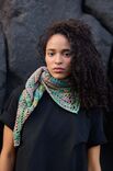Lana Grossa CHALE CROCHETE AVEC 1 PELOTE Cotonella Multi