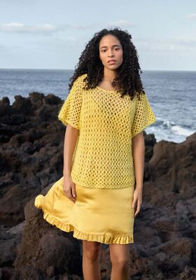 PULL AJOURE Gomitolo Tono & Finito de Lana Grossa