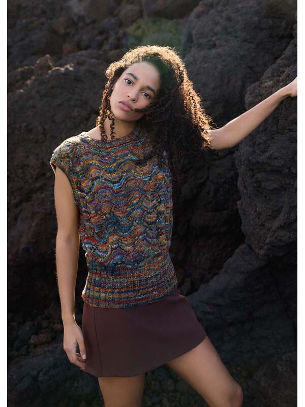 Lana Grossa DEBARDEUR Cotonella Multi