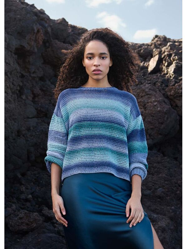 Lana Grossa PULL AU CROCHET Gomitolo Tono