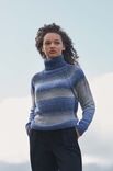 Lana Grossa PULL RAGLAN À COL ROULÉ Gomitolo Gala