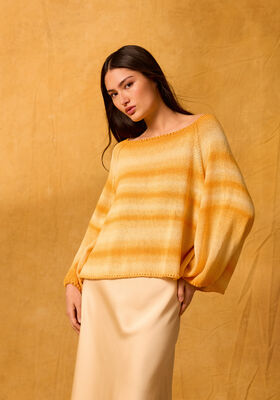 PULL RAGLAN TRICOTÉ DE HAUT EN BAS Gomitolo Tono de Lana Grossa