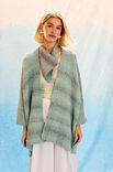 Lana Grossa GILET KIMONO Gomitolo Tono & Cotonella