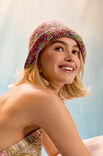 Lana Grossa BONNET AU CROCHET Cotonella