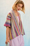 Lana Grossa GILET CROCHETÉ Á TRAVERS Gomitolo California