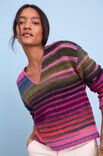 Lana Grossa PULL AU CROCHET À ENCOLURE EN V Gomitolo Modo