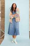Lana Grossa GILET TOP-DOWN Candy & Pelliccia