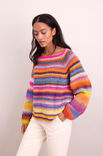 Lana Grossa PULL RAGLAN TOP-DOWN Candy