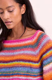 Lana Grossa PULL RAGLAN TOP-DOWN Candy