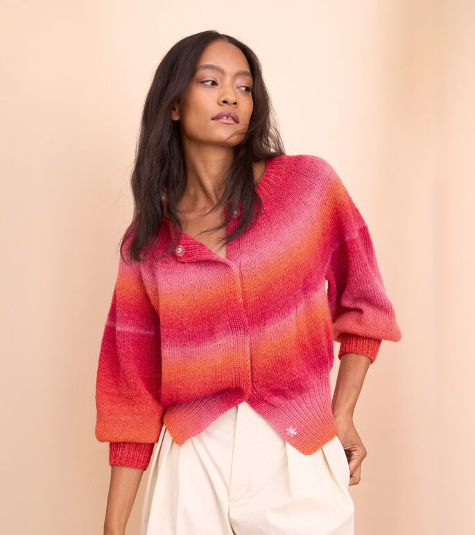 Lana Grossa GILET TOP-DOWN Gomitolo Versione