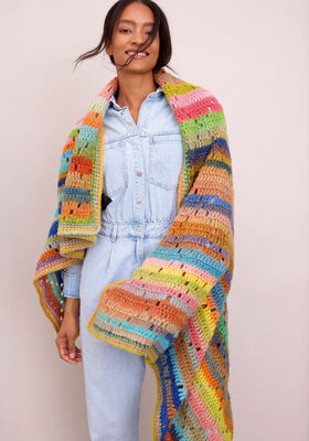 ÉTOLE AU CROCHET Candy de Lana Grossa
