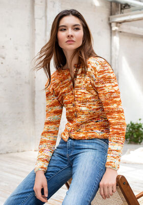 GILET Cool Wool Hand-dyed de Lana Grossa