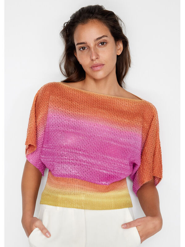Lana Grossa PULL Cool Wool Lace Hand-dyed