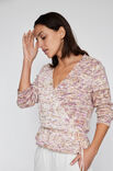 Lana Grossa GILET CROISÉ Allora Hand-dyed