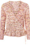 Lana Grossa GILET CROISÉ Allora Hand-dyed