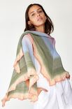 Lana Grossa ÉCHARPE Cool Wool Lace Hand-dyed