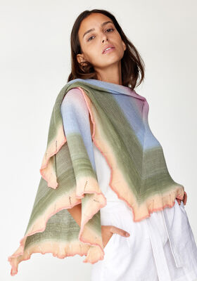 ÉCHARPE Cool Wool Lace Hand-dyed de Lana Grossa