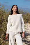 Lana Grossa PULL EN MOTIF STRUCTURÉ Linissimo