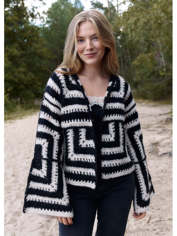Lana Grossa GILET Alpaca Air