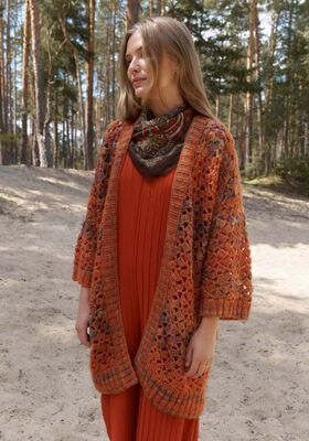 CARDIGAN Picasso de Lana Grossa