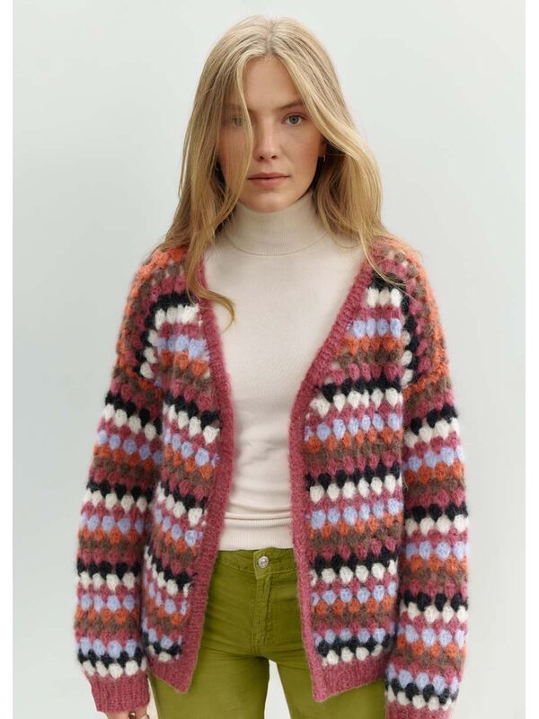 Lana Grossa GILET Mohair Moda