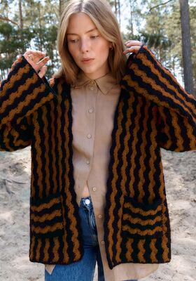 GILET Mohair Moda de Lana Grossa