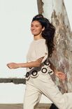 Lana Grossa SHIRT EN MOTIF AJOURE EN BRIDES AVEC ROSETTES Campo