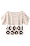 Lana Grossa SHIRT EN MOTIF AJOURE EN BRIDES AVEC ROSETTES Campo