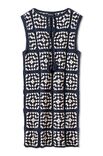 Lana Grossa ROBE A MOTIFS CARRES Elastico