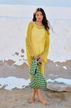 Lana Grossa CABAS EN MOTIF A CARREAUX EN BRIDES RELIEF Promessa