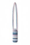Lana Grossa SAC A BOUTEILLE EN MAILLES SERREES A RAYURES Natural Cotton