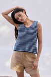 Lana Grossa TOP EN MOTIF FILET Elastico