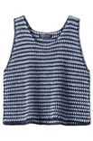 Lana Grossa TOP EN MOTIF FILET Elastico