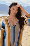 Lana Grossa TUNIQUE EN BRIDES ET MAILLES SERREES Alta Moda Cotolana