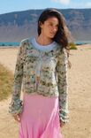 Lana Grossa VESTE EN MOTIF ZIGZAG AVEC VOLANTS Torto