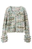Lana Grossa VESTE EN MOTIF ZIGZAG AVEC VOLANTS Torto