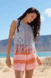 Lana Grossa TOP A MOTIFS CARRES ET BANDES Setapura