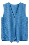 Lana Grossa GILET A MOTIF RELIEF Setapura